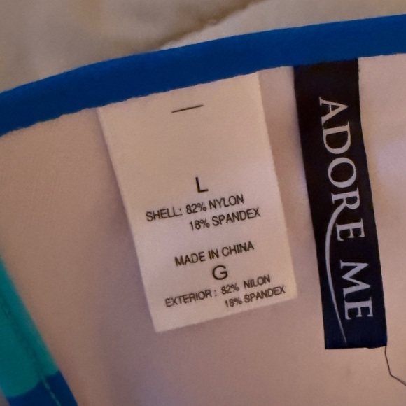 Adore Me Blue  push up Bikini top - Picture 3 of 4